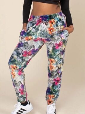 SpiritHoods Safari Garden Velvet Jogger Pants